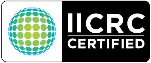 IICRC Certified Technician with logo